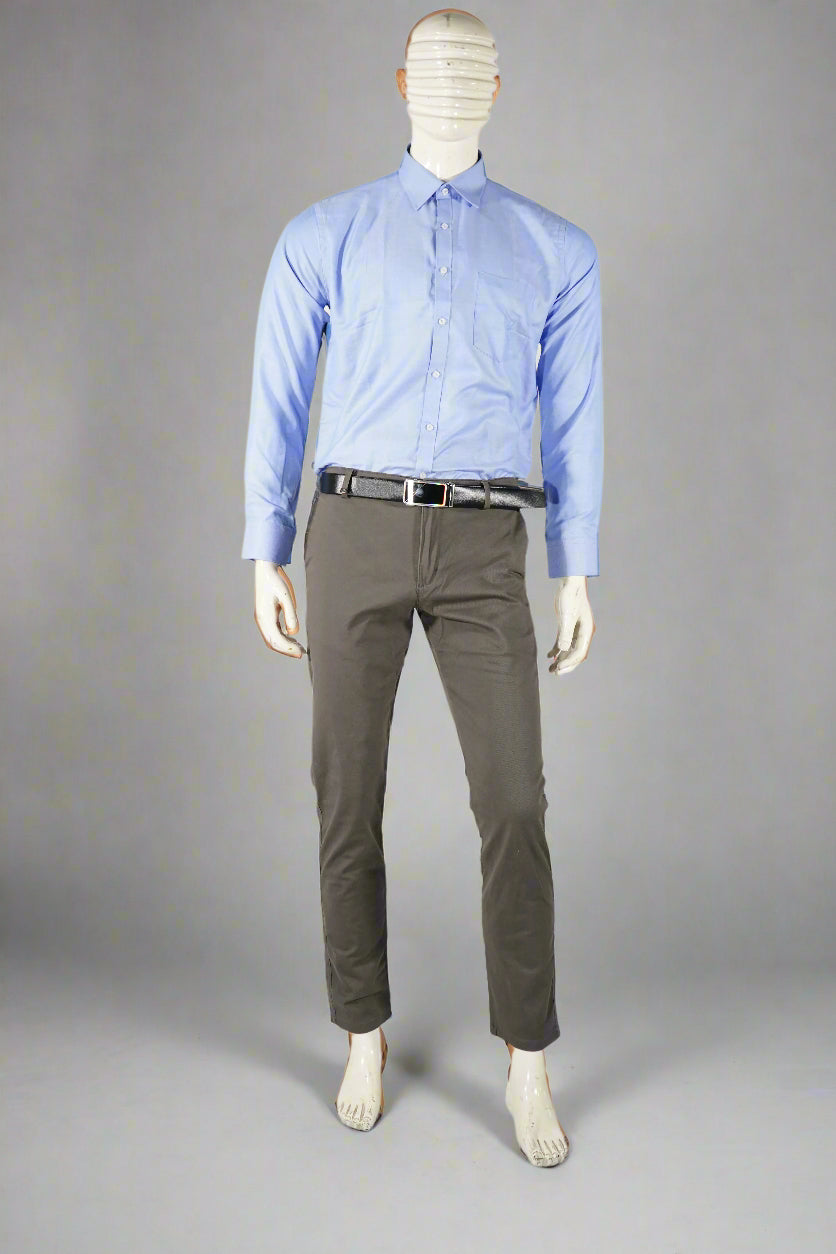 Light Blue Men Shirt