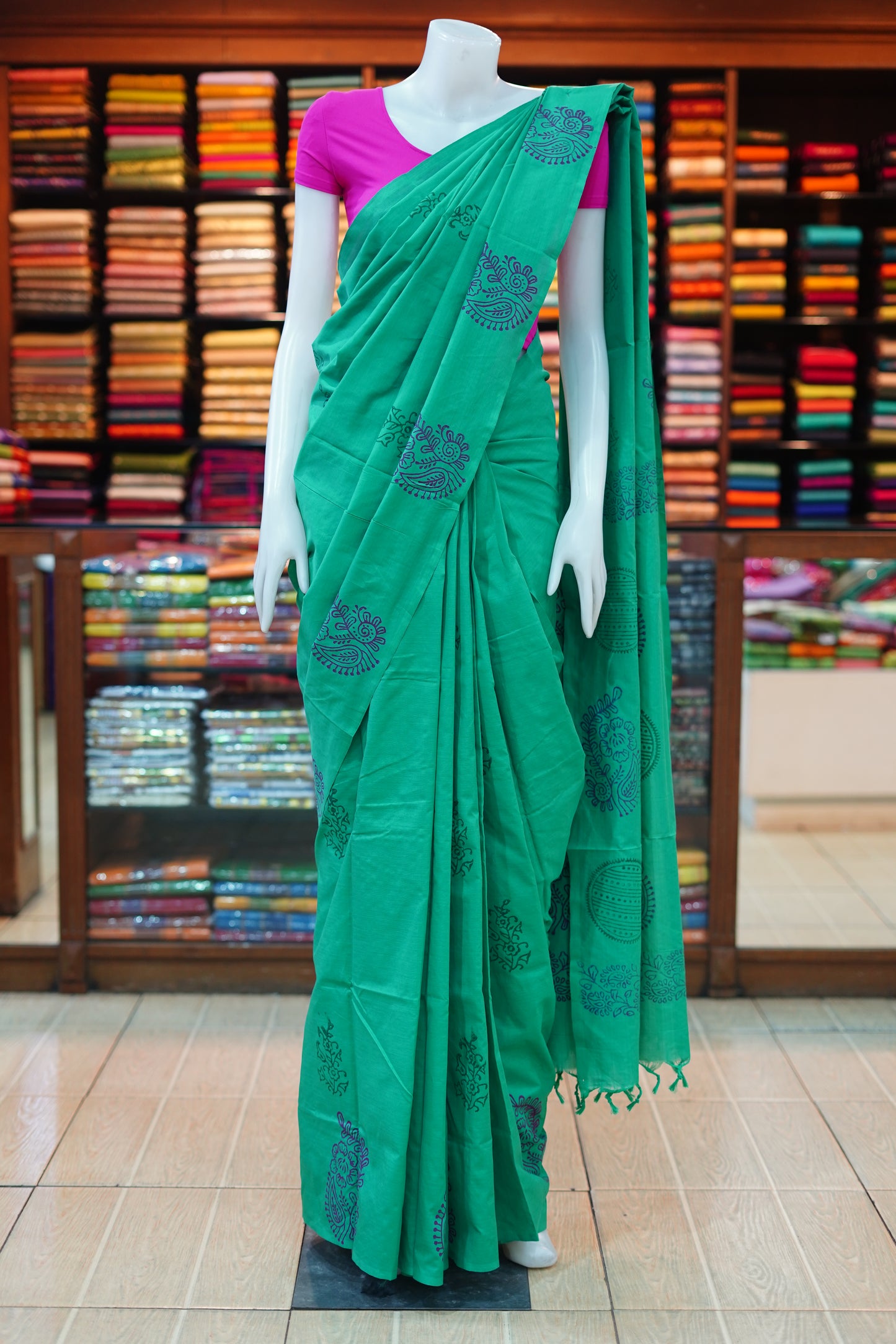 Cotton saree