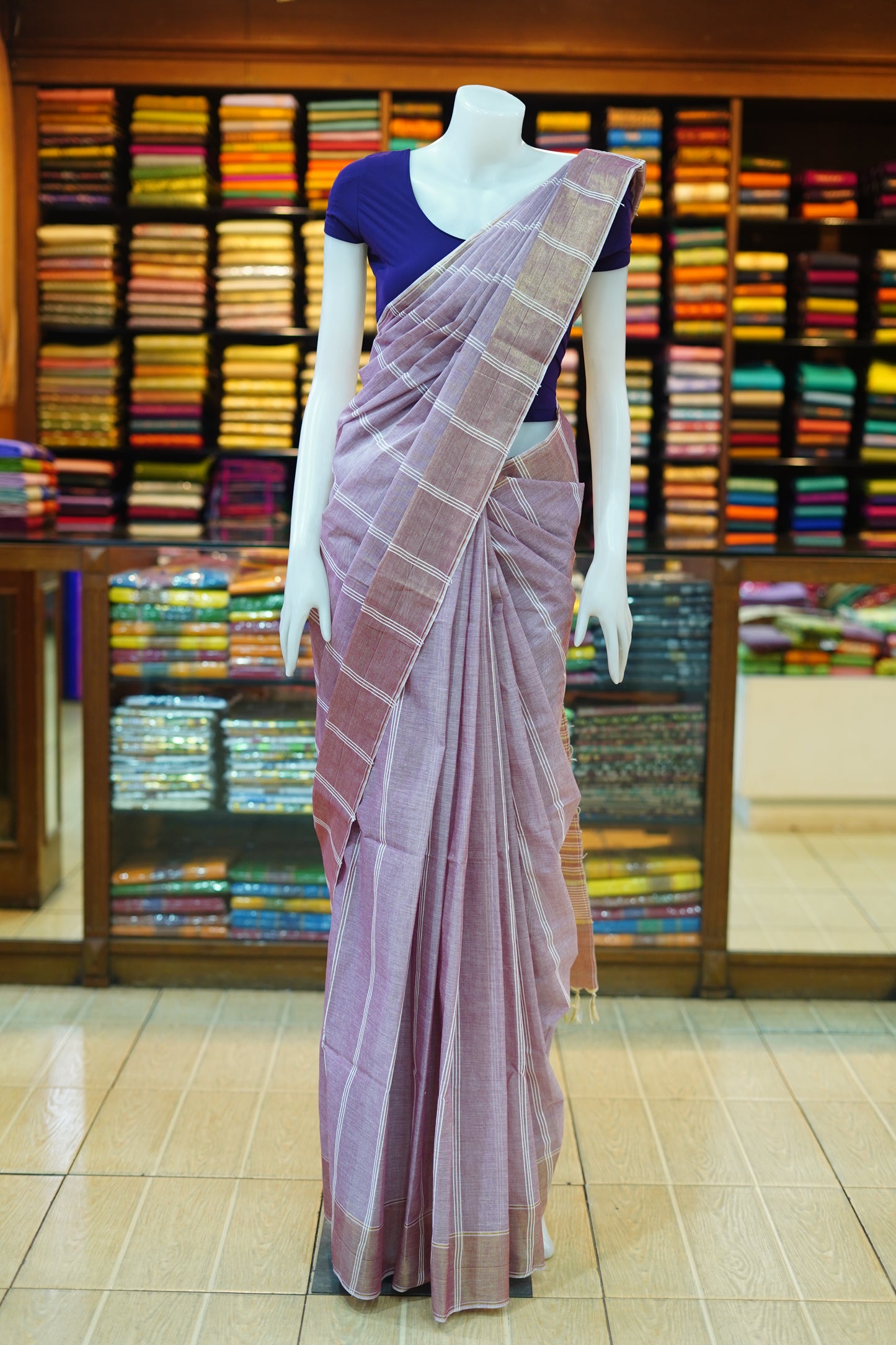 Cotton saree