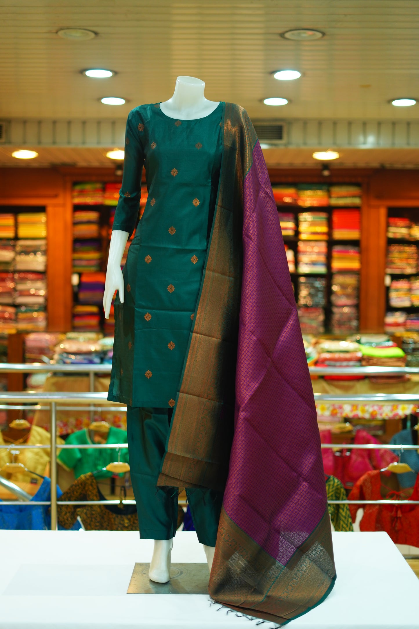 KANCHIPURAM SILK SHALWAR