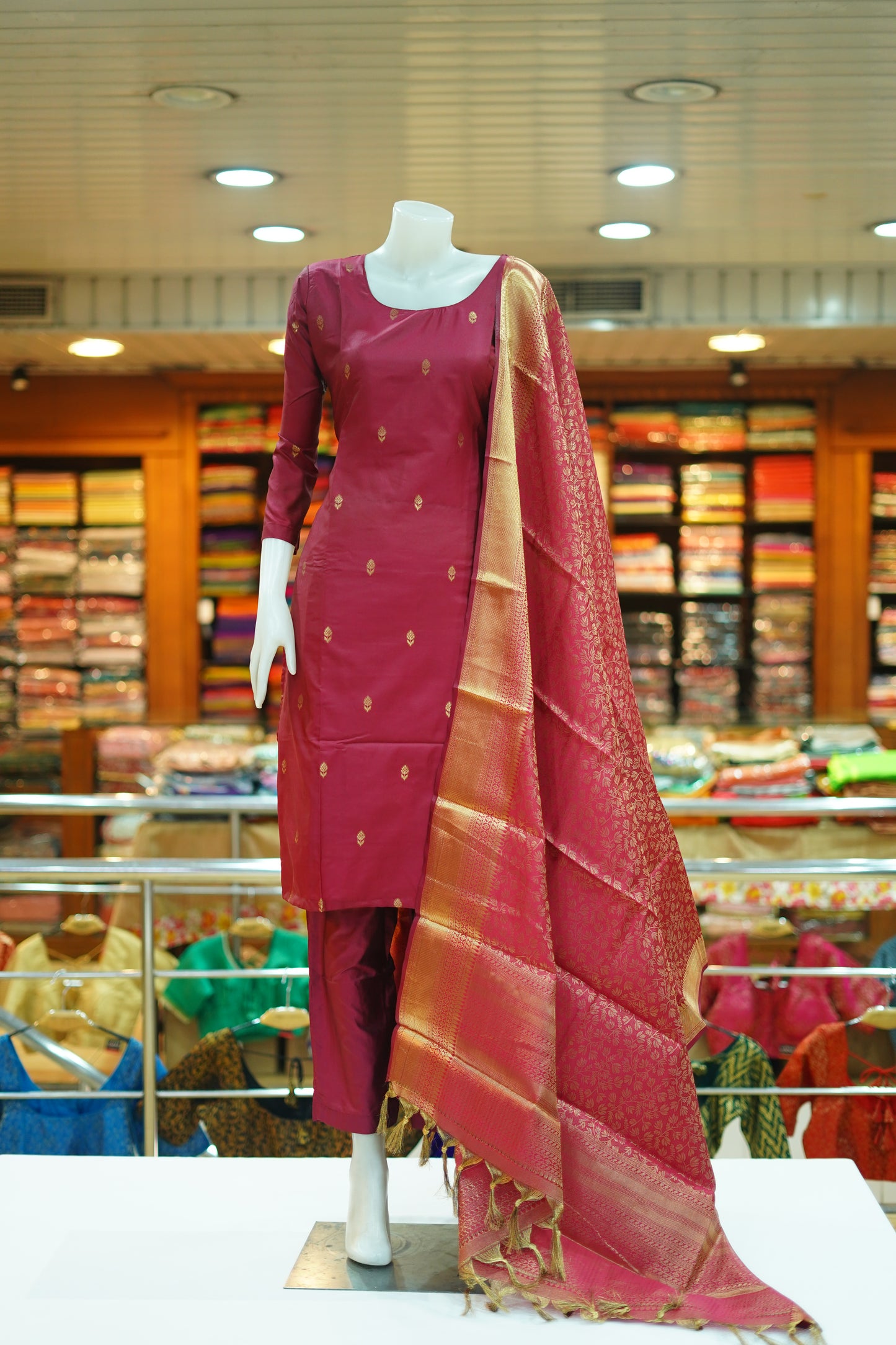 KANCHIPURAM SILK SHALWAR