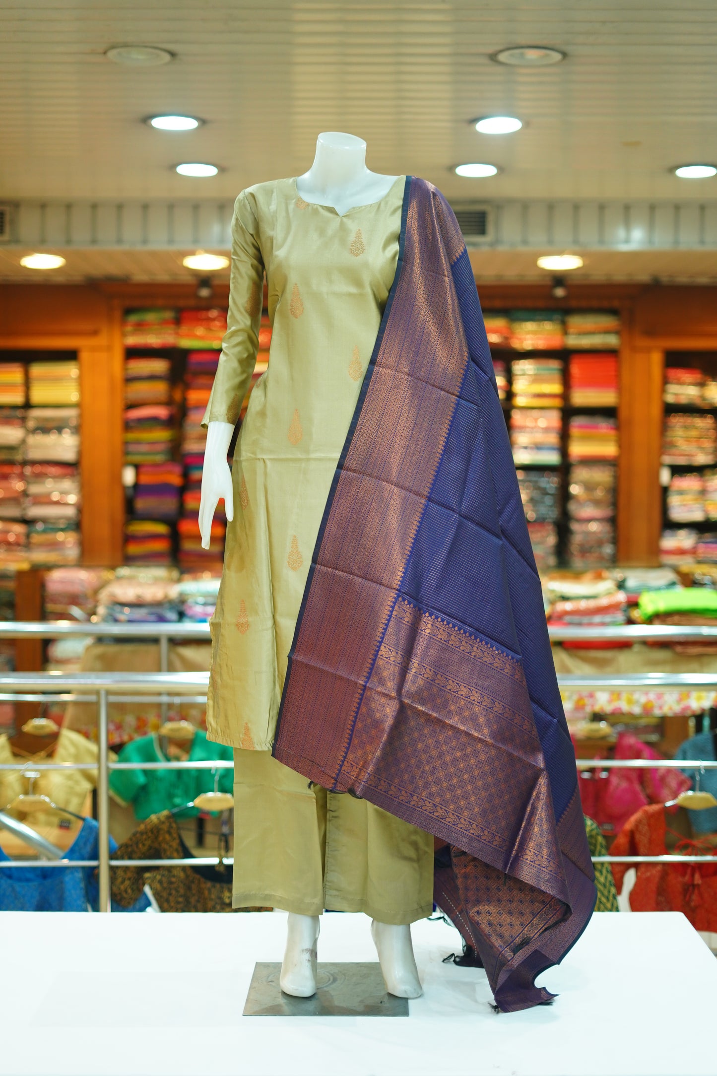 KANCHIPURAM SILK SHALWAR
