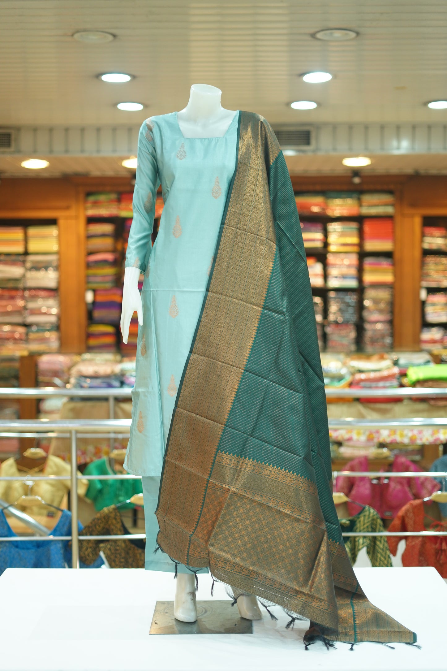 KANCHIPURAM SILK SHALWAR