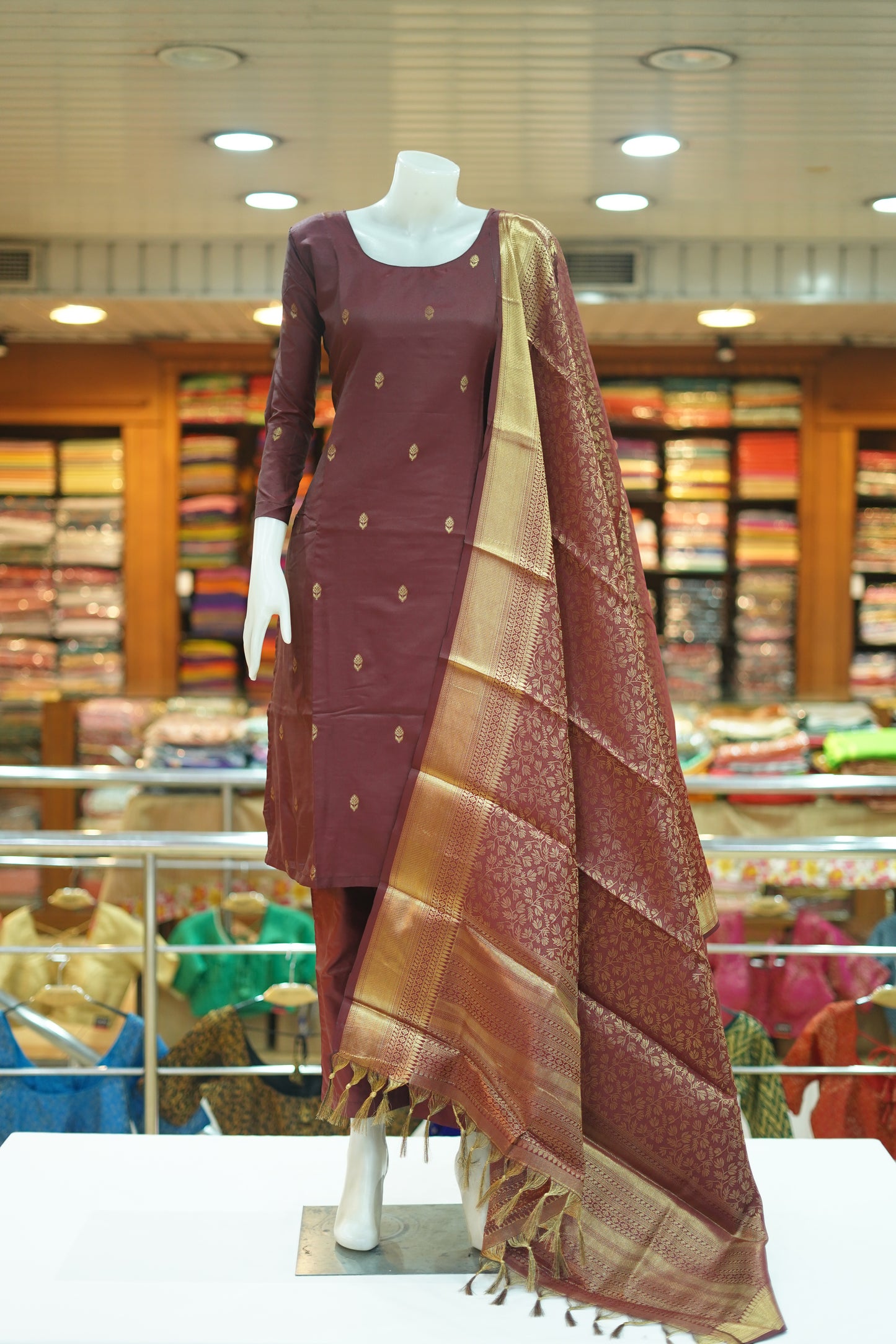 KANCHIPURAM SILK SHALWAR