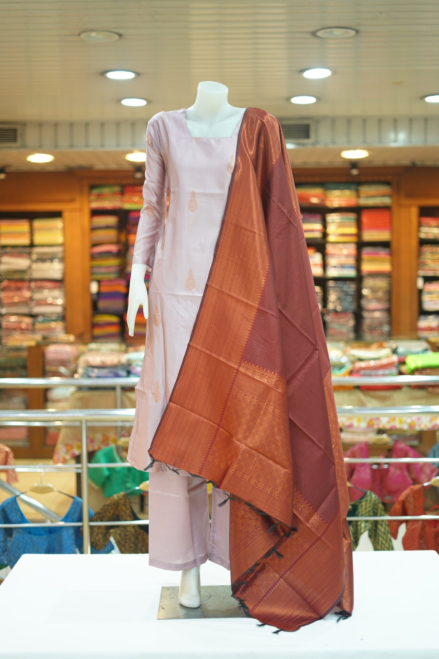 KANCHIPURAM SILK SHALWAR