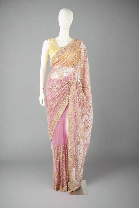 Dom Net Fancy Saree