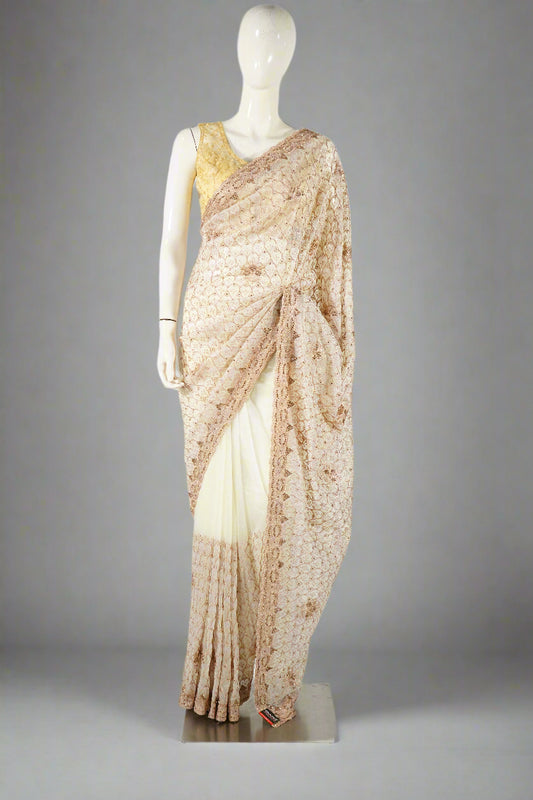 Dom Net Saree