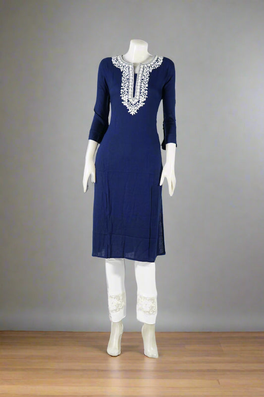 Blue Kurthi Top