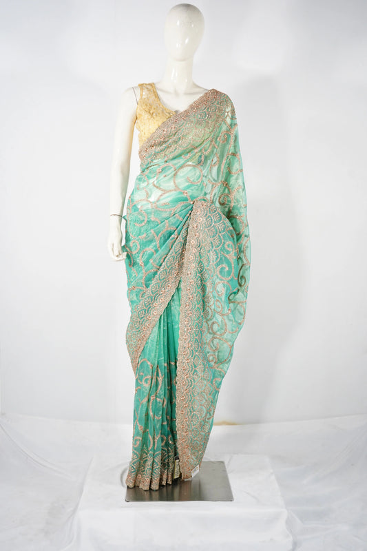 Dom Net Saree