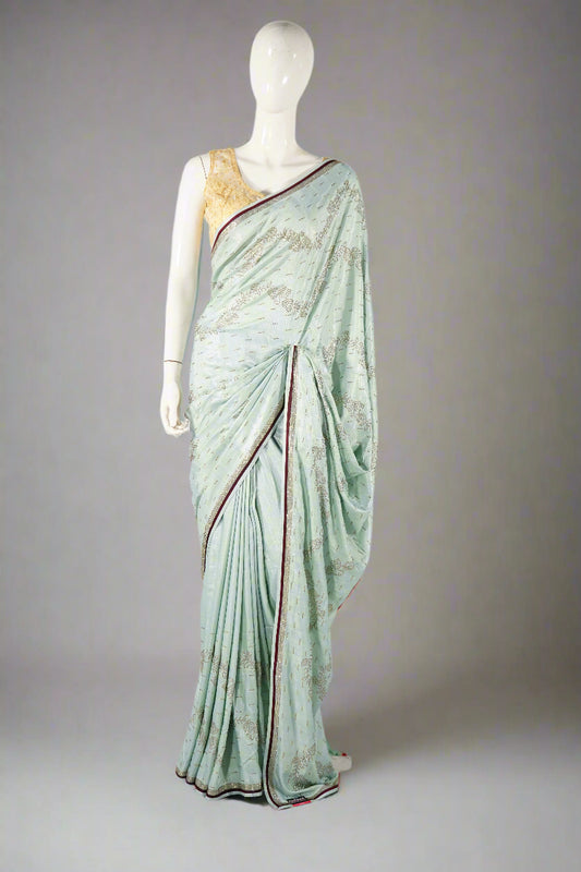 Diamond Silk Fancy Saree