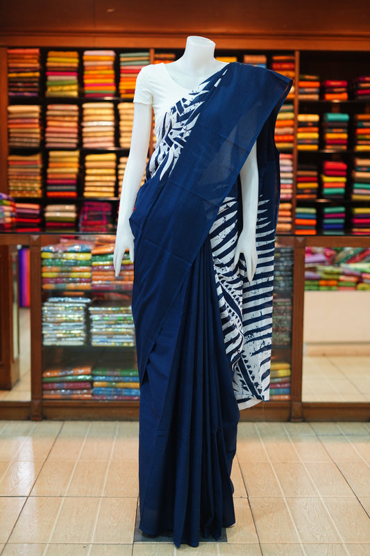 Cotton bathik saree