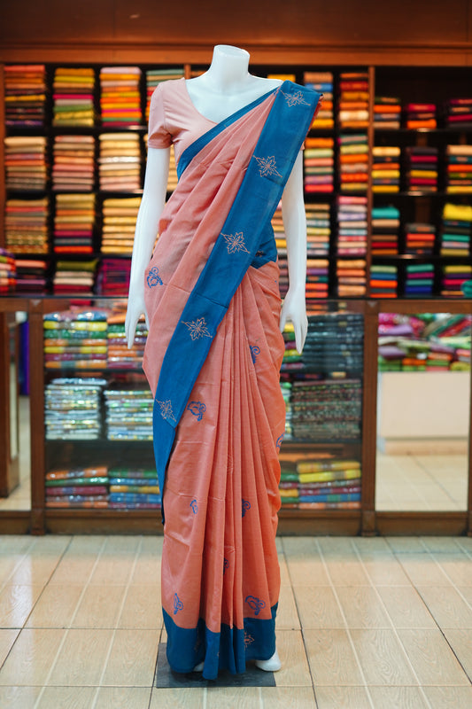 Cotton bathik saree