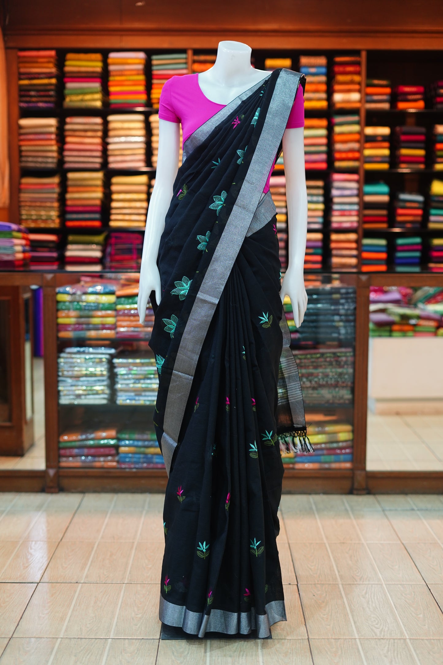 Cotton saree