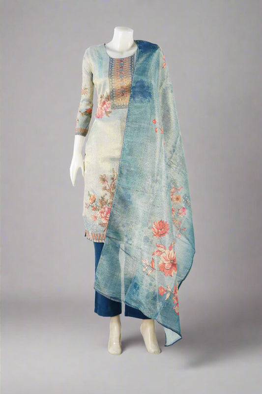 Straight Cut Digital Print Shalwar