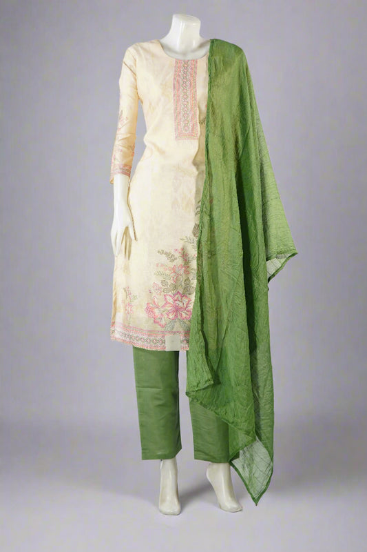 Straight cut digital print shalwar