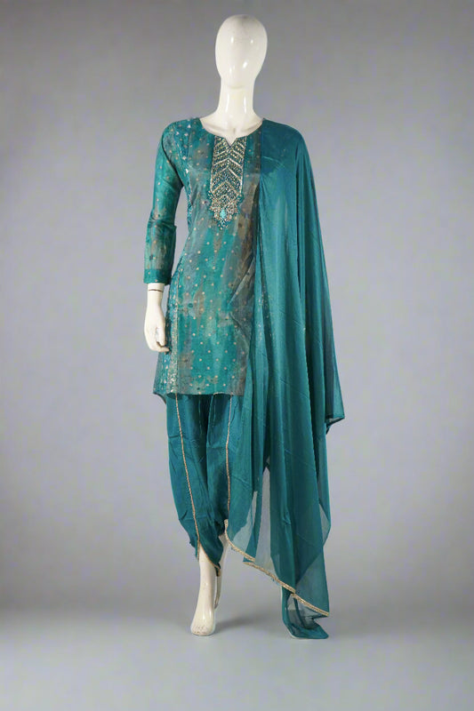 Sea Green Shalwar