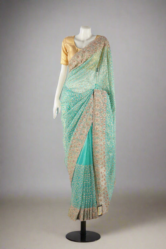 Dom Net Saree