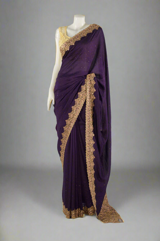 Aline Crape Saree